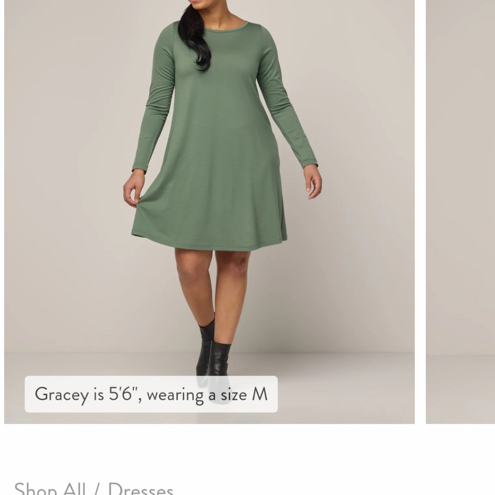 Rowena Swing Dress Long